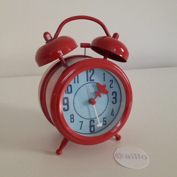 pottery barn kids Red Airplane Desktop Clock - Picture 4 of 12